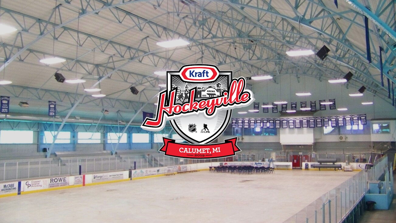 Calumet is Kraft Hockeyville USA