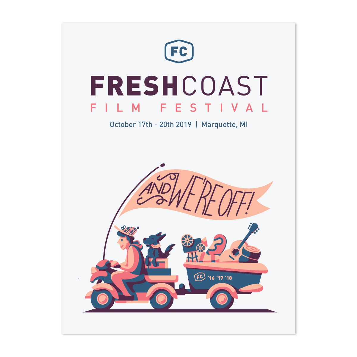 Fresh Coast Film Fest poster 2019