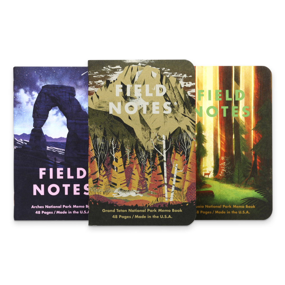 Field Notes • National Parks, Series D