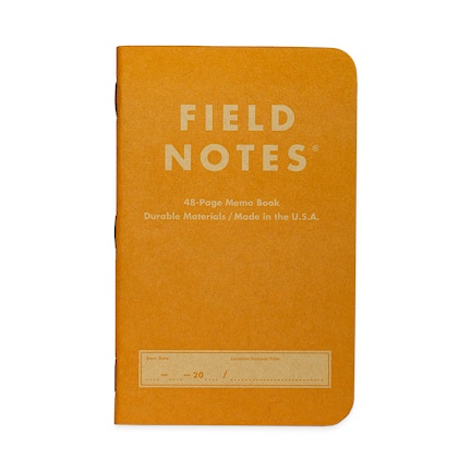 Field Notes Kraft Memo Book (3 Pack)