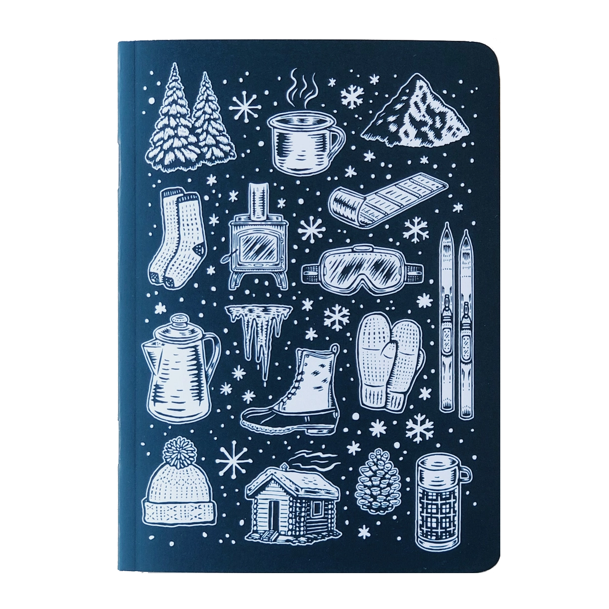Mini Winter Time Notebook