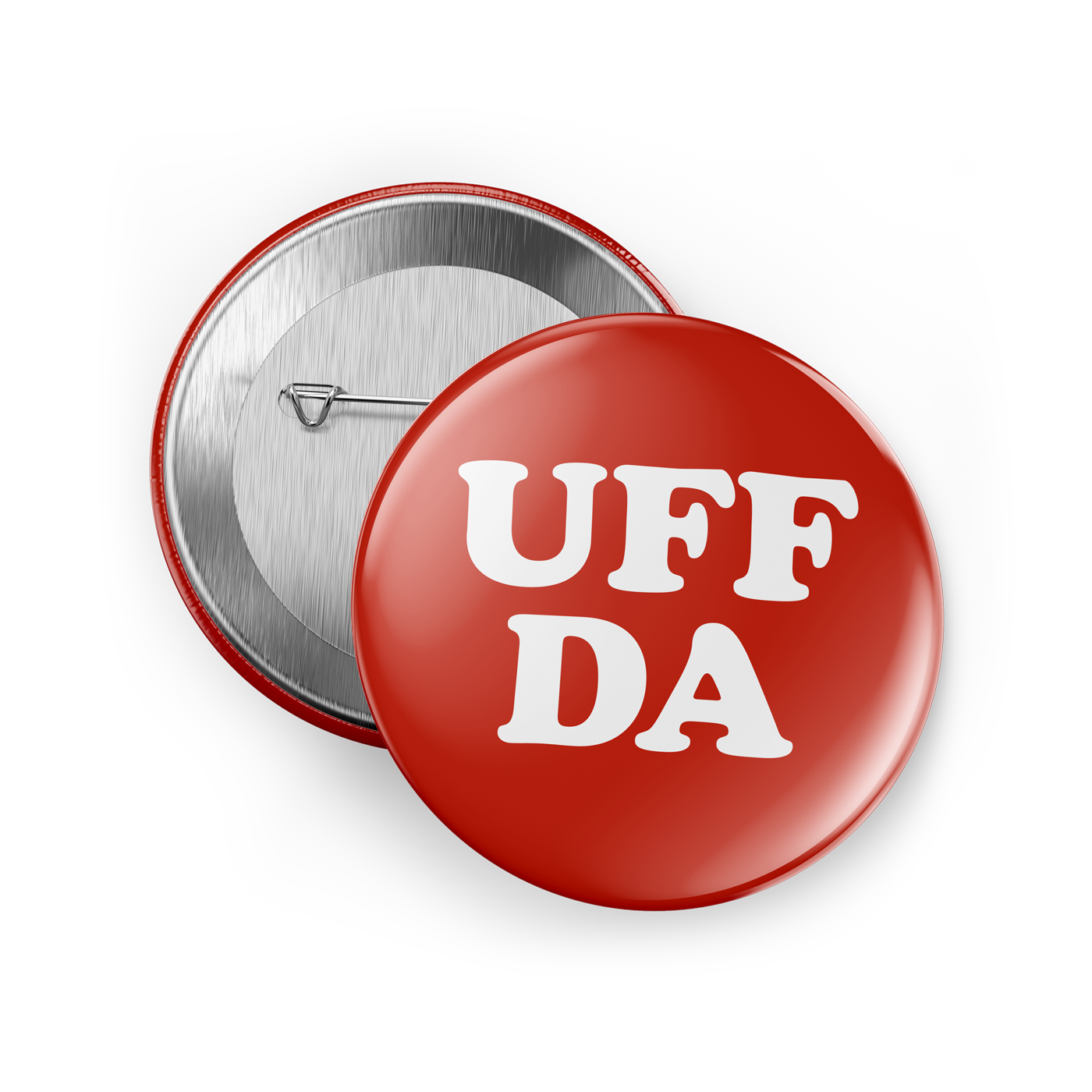 Uff Da Button