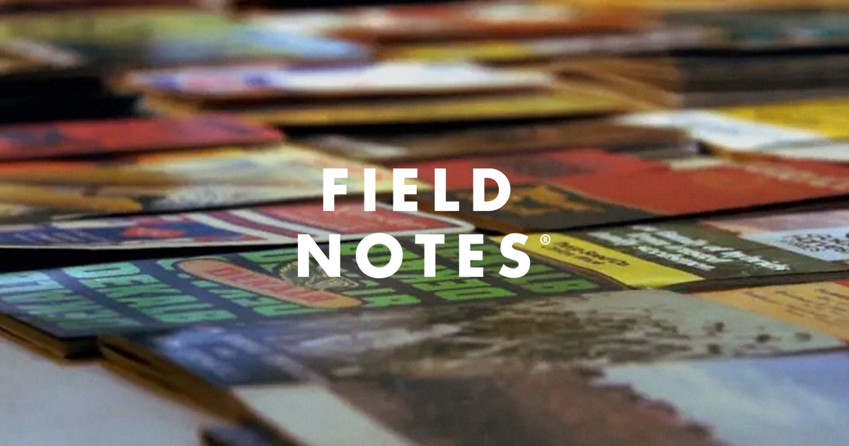 We carry Field Notes