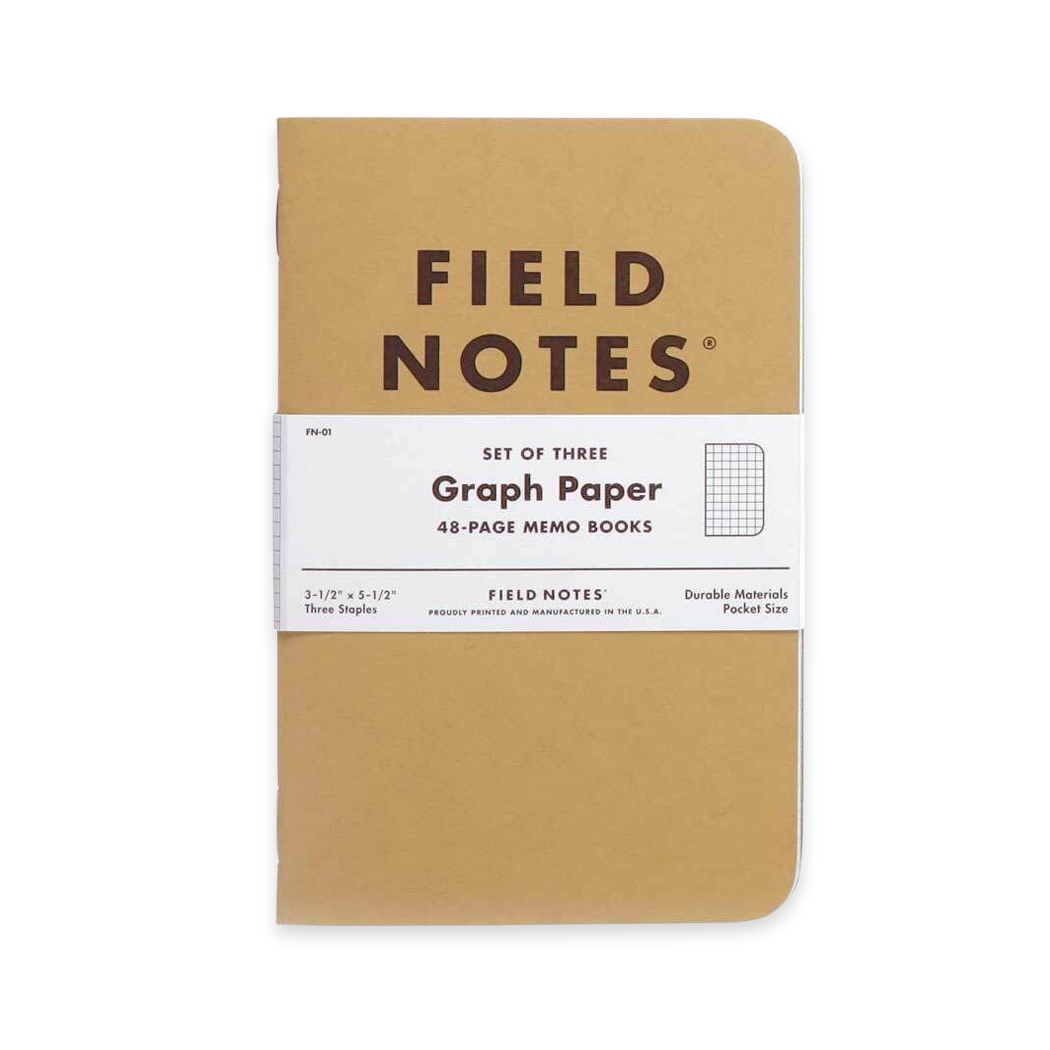 Field Notes – Original Kraft, Graph Paper