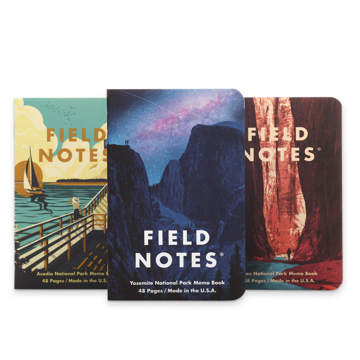 Field Notes • National Parks, Series A
