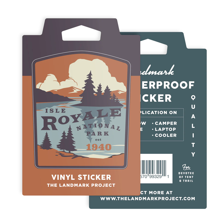 Isle Royale National Park Sticker