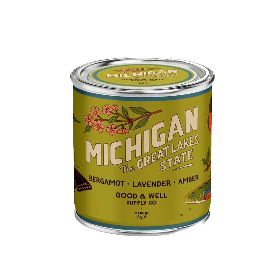 Michigan State Soy Candle